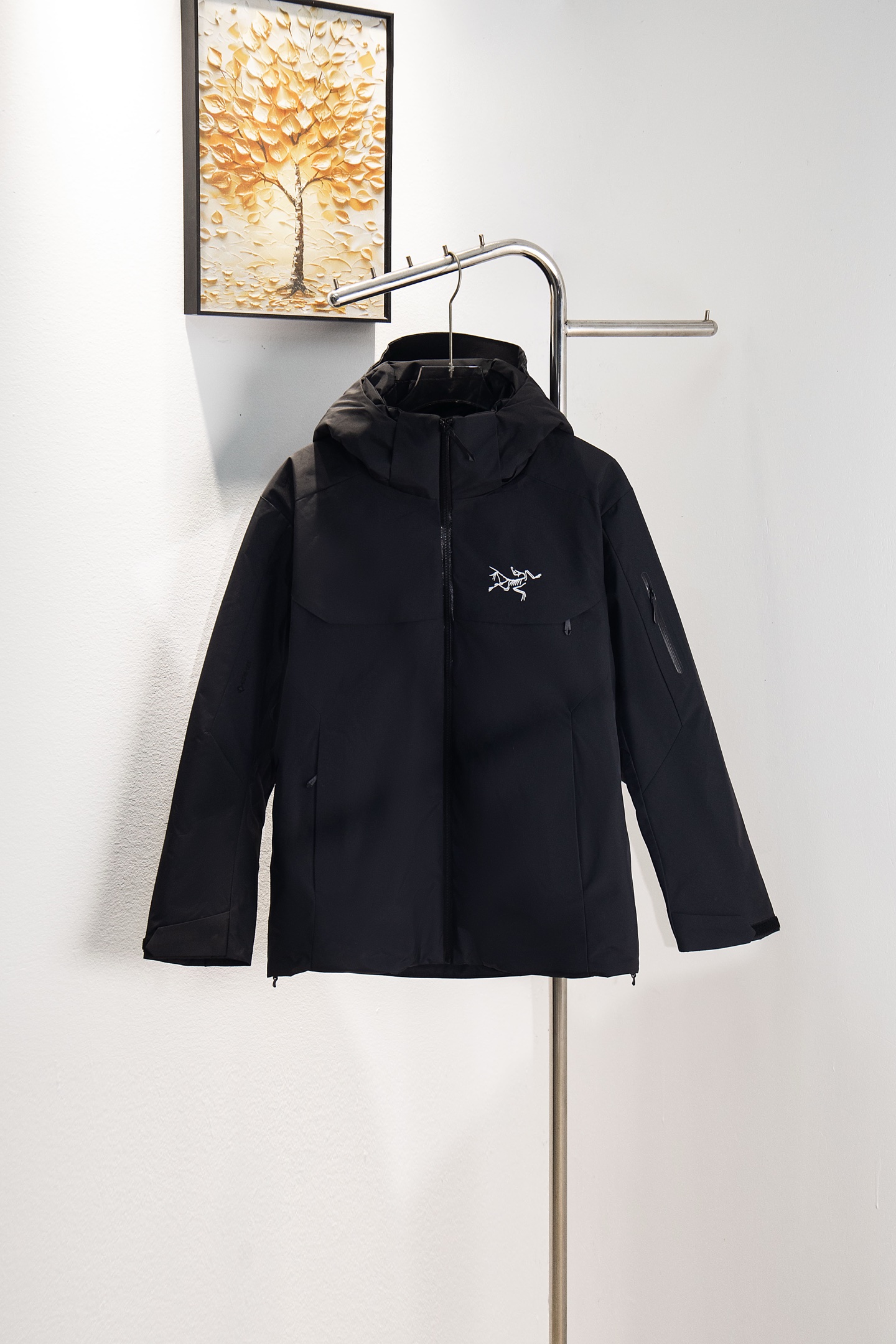 1212 New zip-up printed jacket