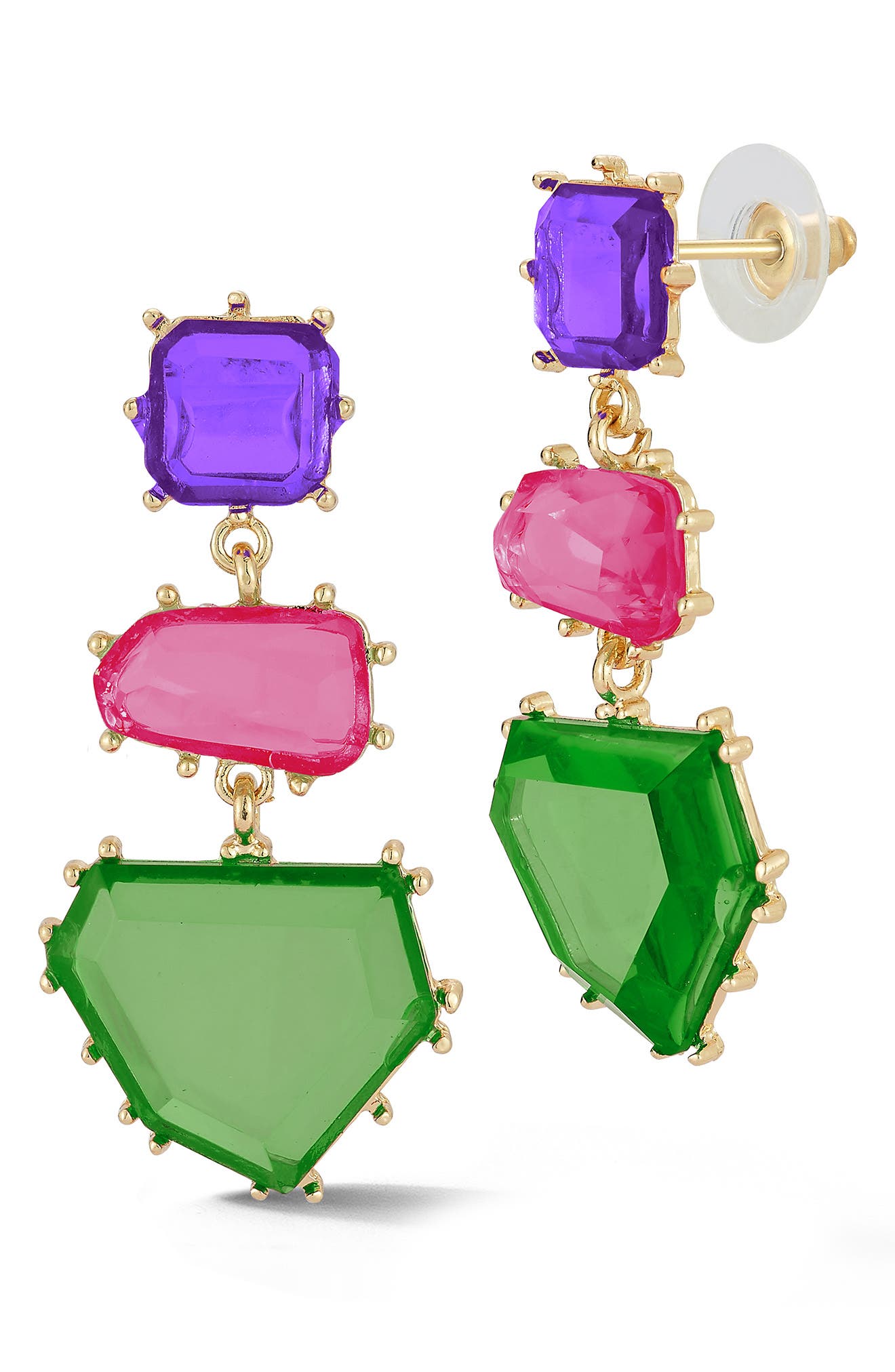 SPHERA MILANO Crystal Drop Earrings
