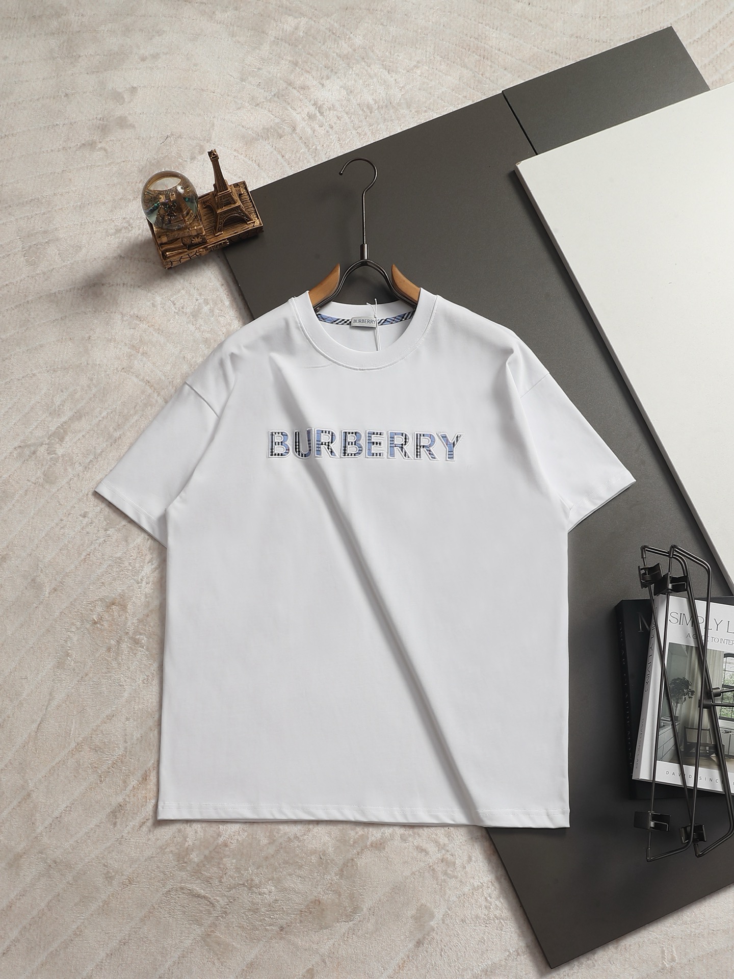 0527 Classic letter prints t-shirt