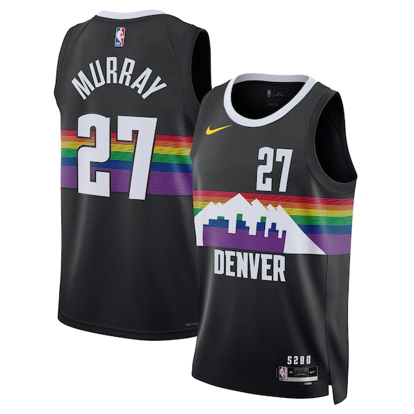 Jamal Murray Denver Nuggets Nike Unisex 2025/26 Swingman Jersey - Black - City Edition