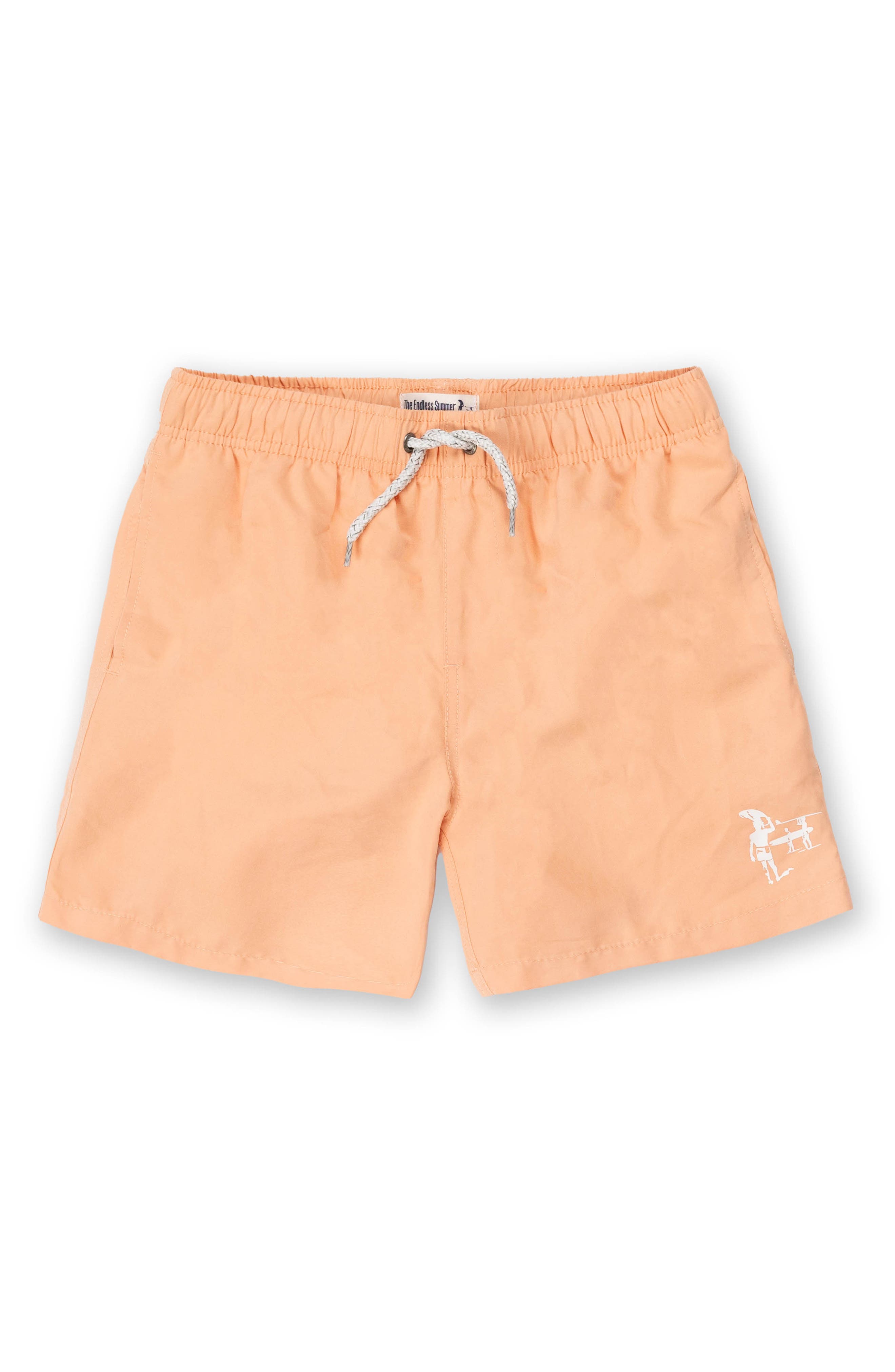 THE ENDLESS SUMMER Kids' Washed Volley Swim Trunks