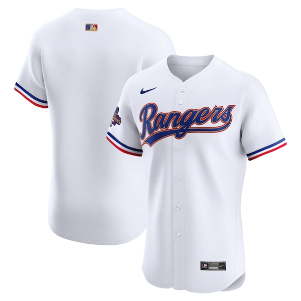 Texas Rangers Nike 2024 Gold Collection Elite Jersey – White