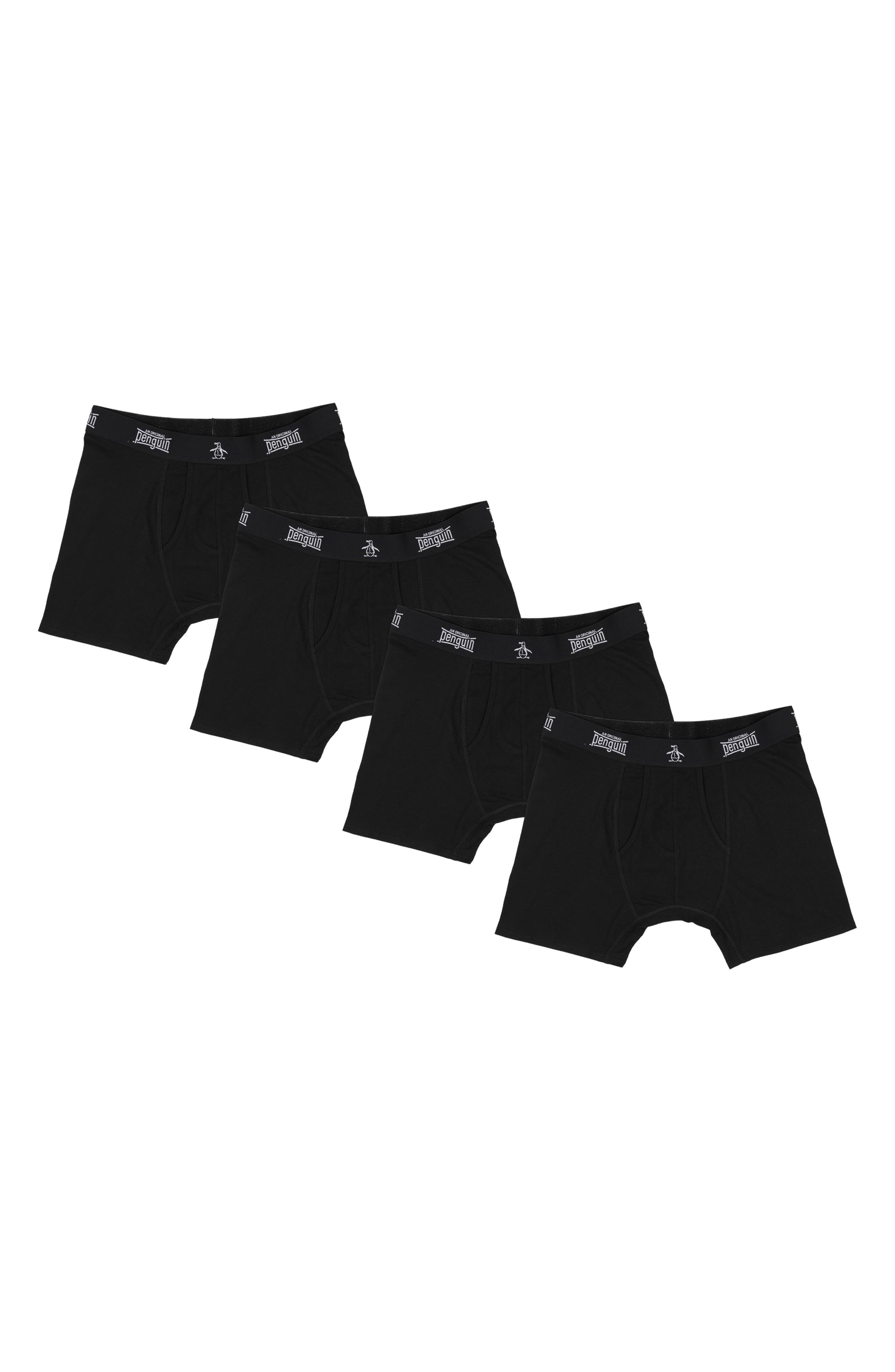 Original Penguin Assorted 4-Pack Boxer Briefs