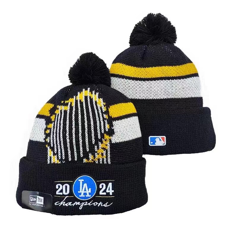 2024 Los Angeles Dodgers NLCS World Series Champions Knit Hat