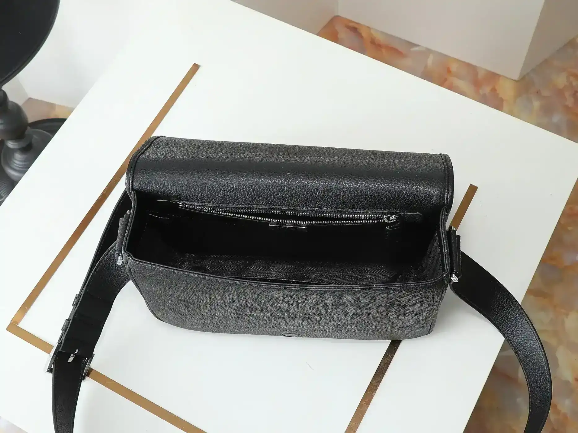 Prada Calfskin Crossbody Bag product photo from LabelPicks