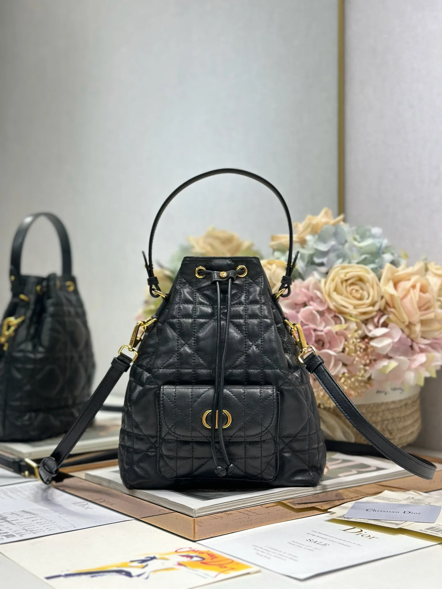 Dior White Lambskin Backpack product photo from LabelPicks