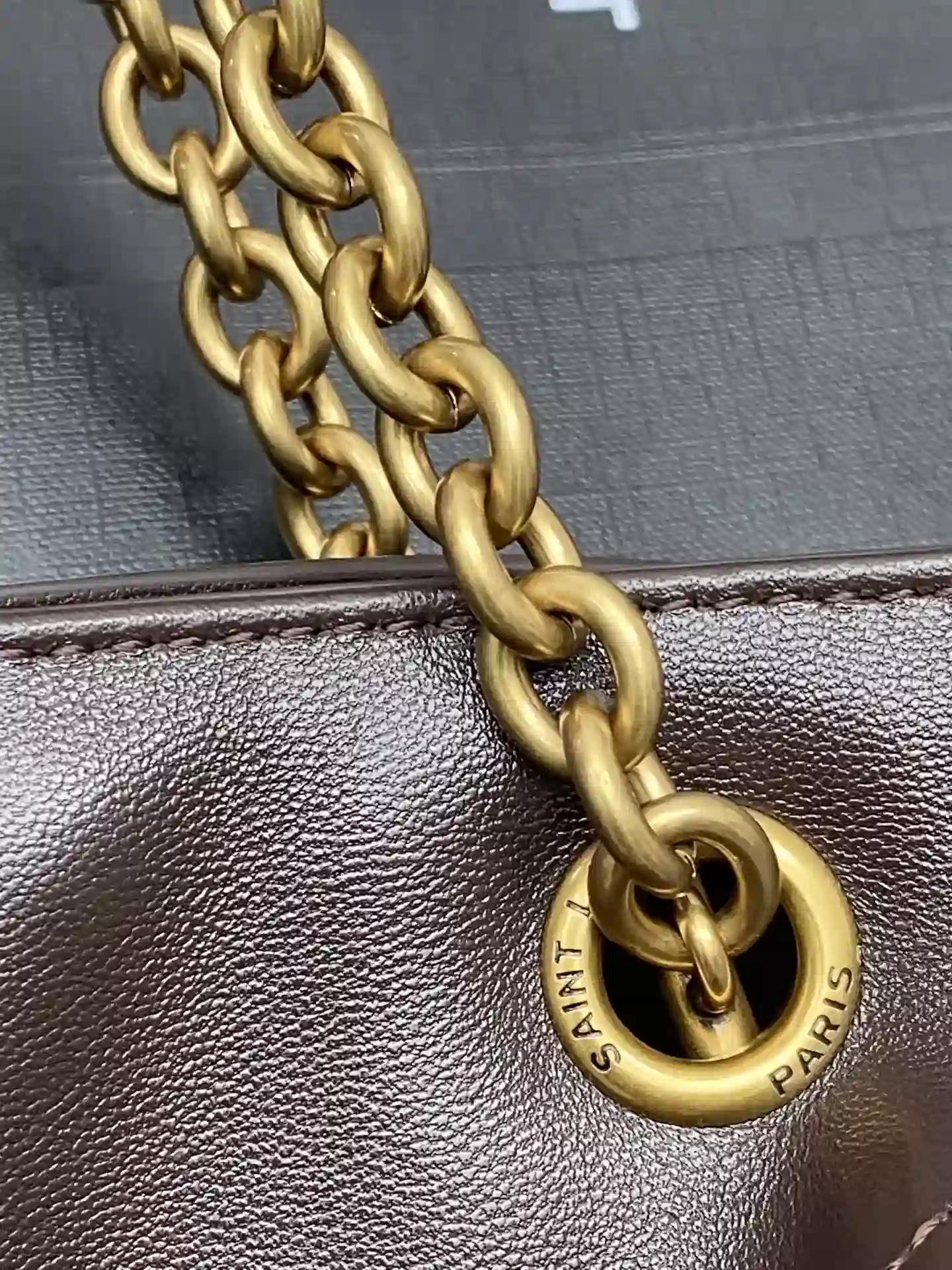 Saint Laurent Jamie Brown Lambskin Bucket Bag product photo from LabelPicks
