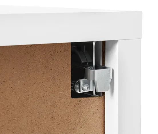 Schuhschrank mit Klappe