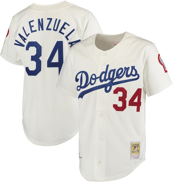Fernando Valenzuela Los Angeles Dodgers  Authentic Jersey - White