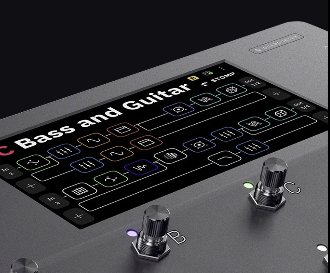 NEURAL DSP Quad Cortex Touch Screen Guitar effects processor  - GreshamTech