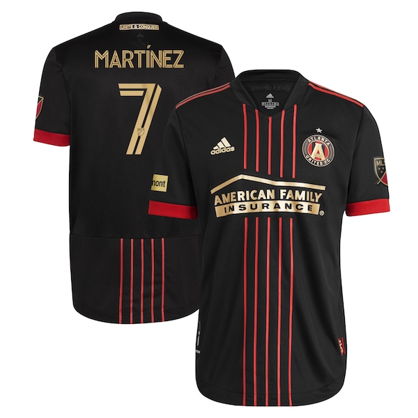 Josef Martínez Atlanta United FC adidas 2021 The BLVCK Kit Authentic Jersey - Black