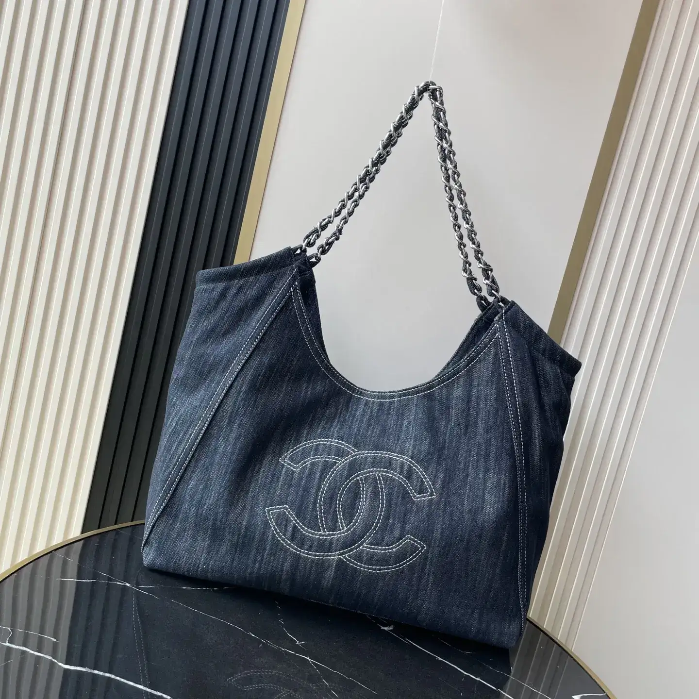 Chanel Denim Tote Bag product photo from LabelPicks