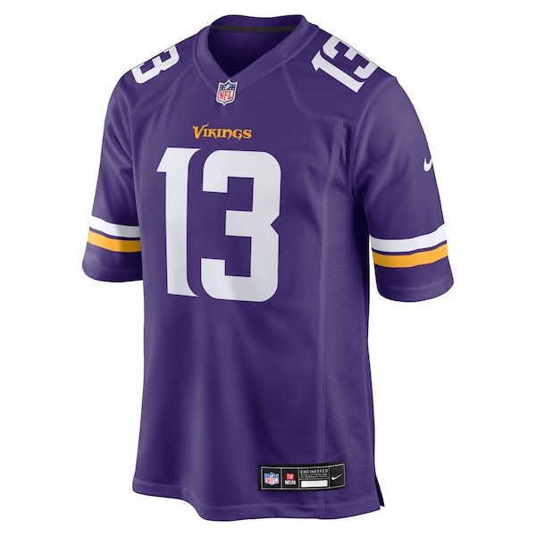 Tai Felton Minnesota Vikings Nike Team Game Jersey -  Purple