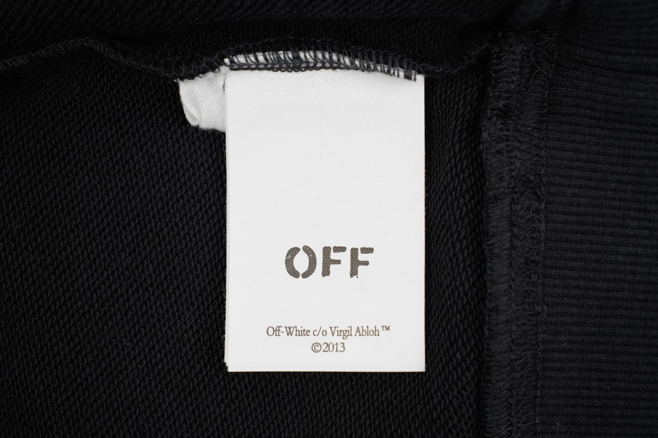 Off-White Black Headphone Arrow Graphic Crewneck Sweatshirt product photo from LabelPicks