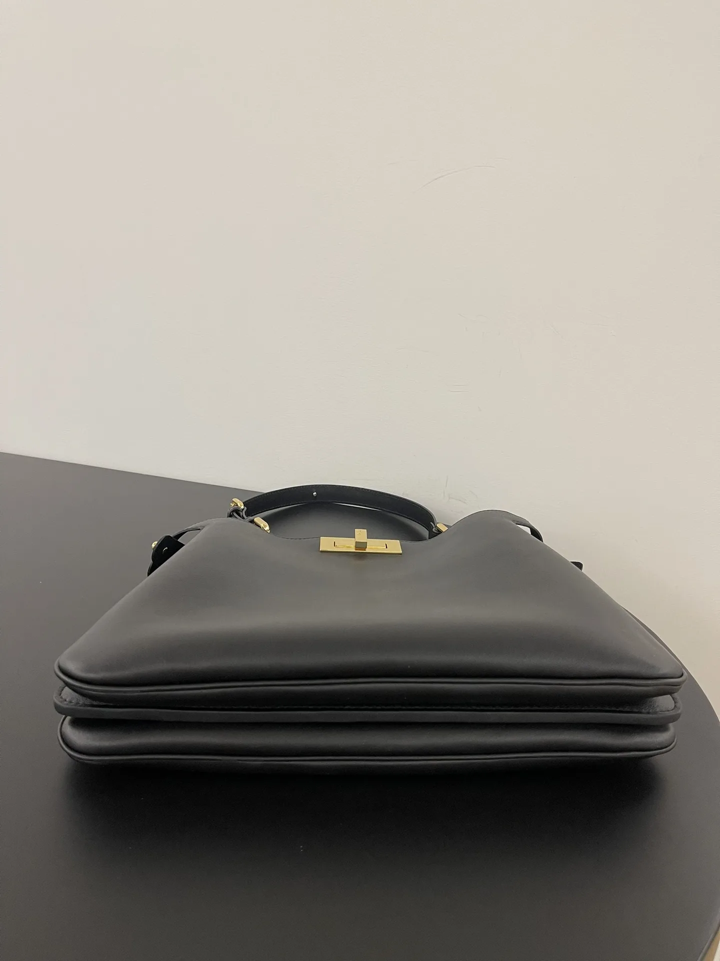 Fendi Calfskin Peekaboo Top Handle Bag product photo from LabelPicks
