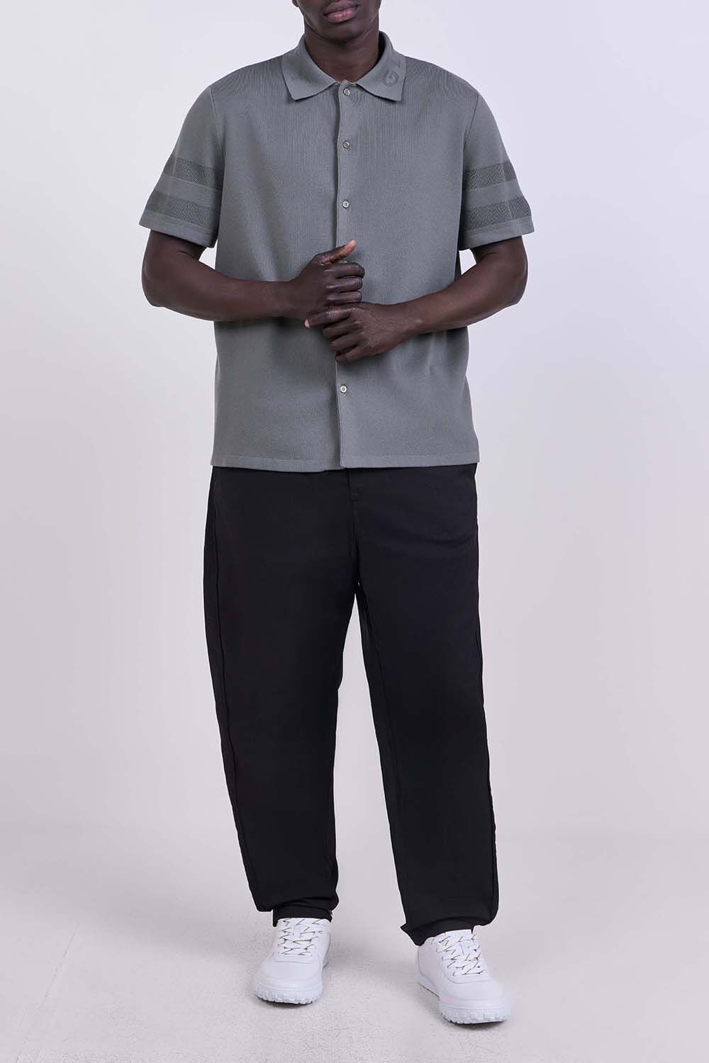 GIVENCHY חולצה מכופתרת בגזרה משוחררת