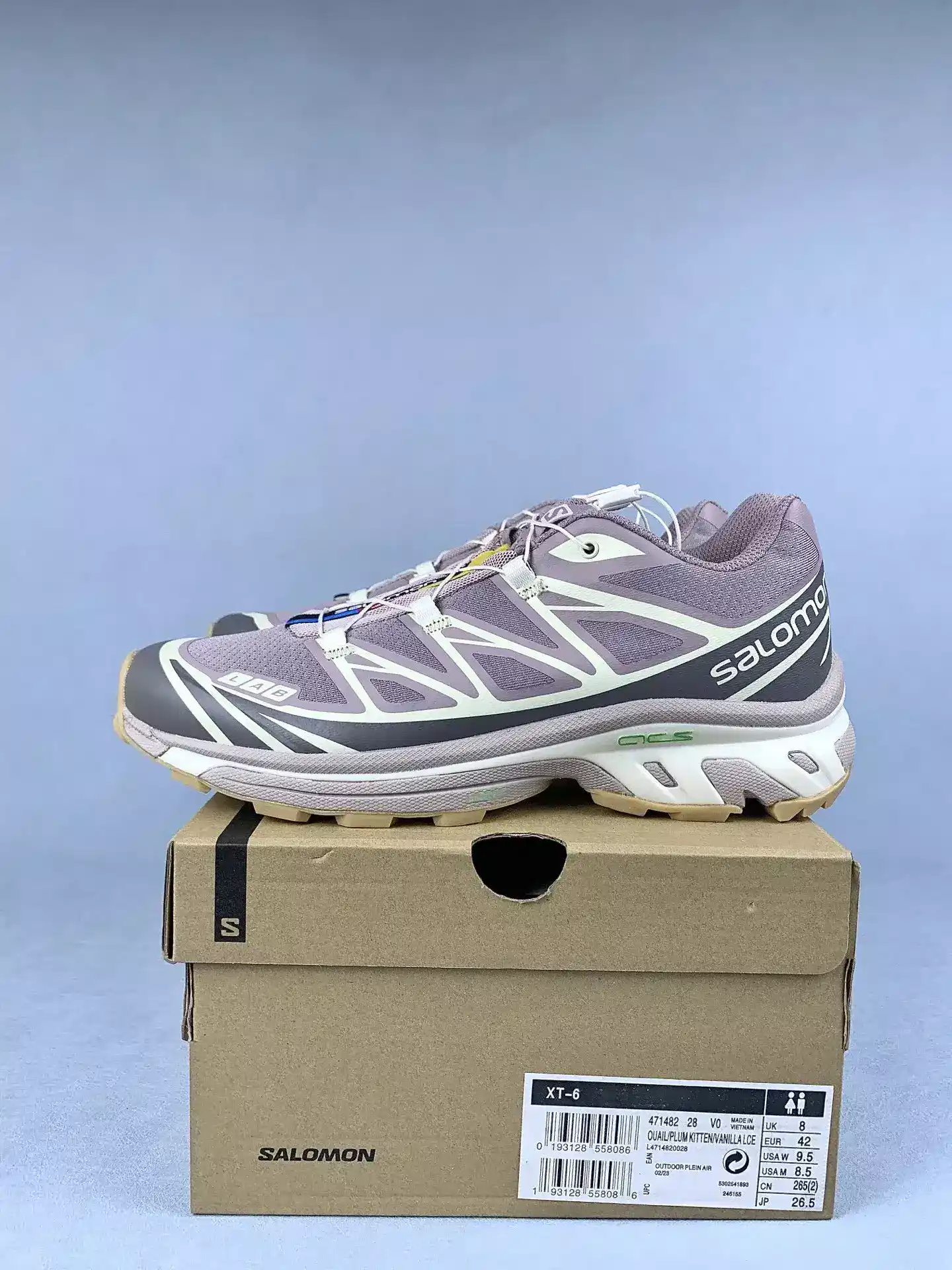 Salomon XT-6 “Purple Pink Gum” Shoes product photo from LabelPicks