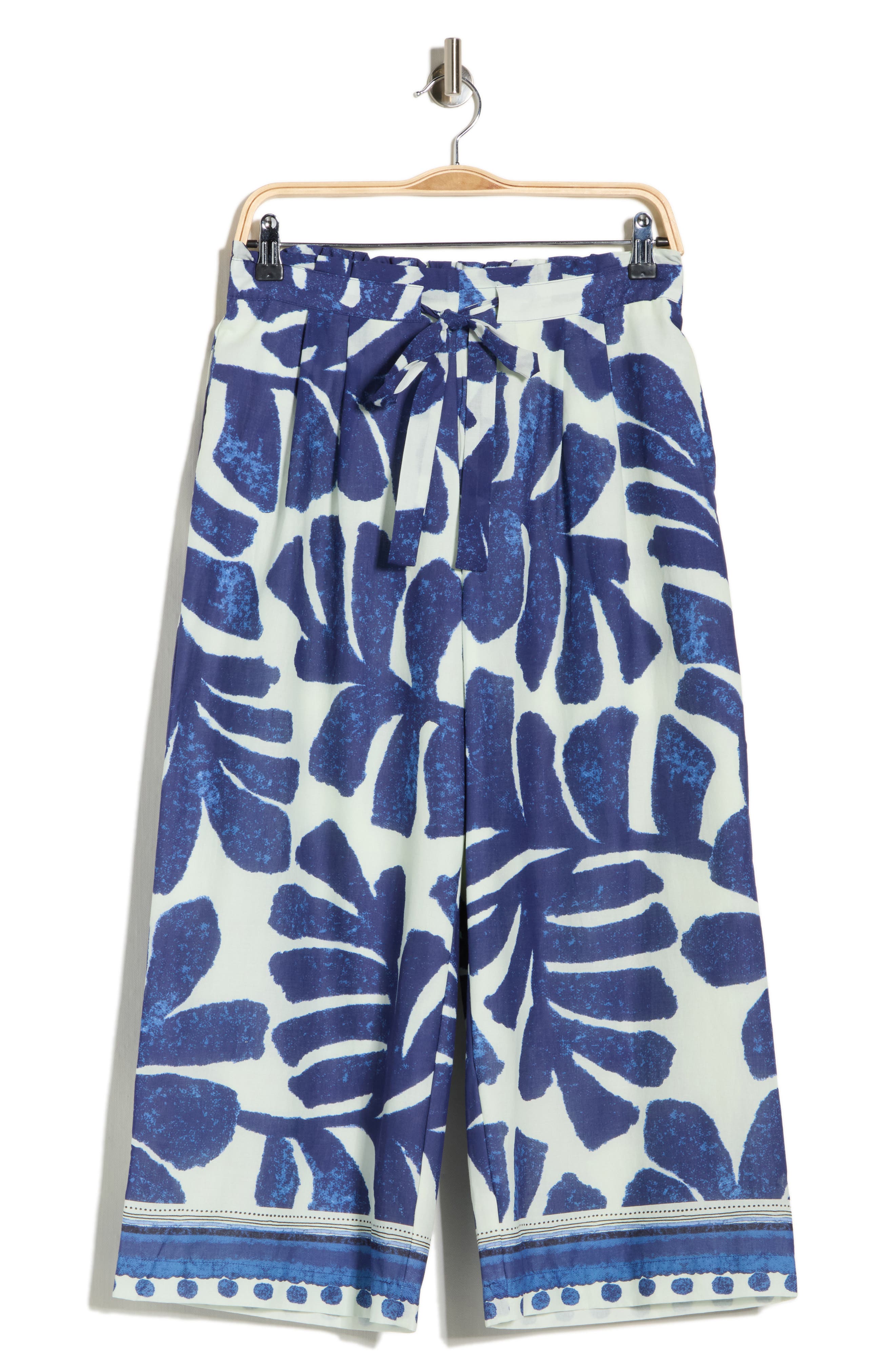 DR2 by Daniel Rainn Placement Print Wide Leg Pants