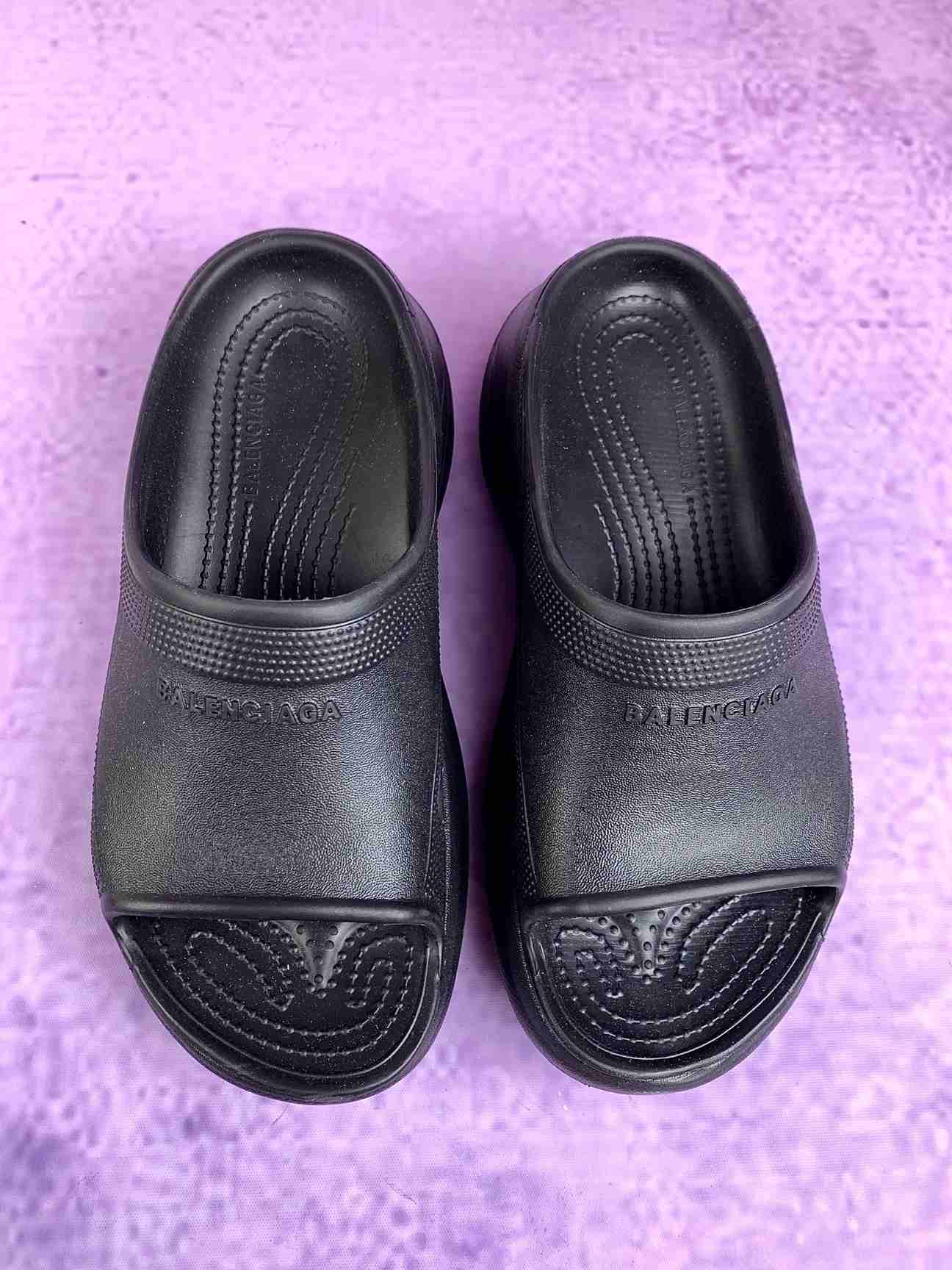 Balenciaga Pool Crocs Slide Sandal