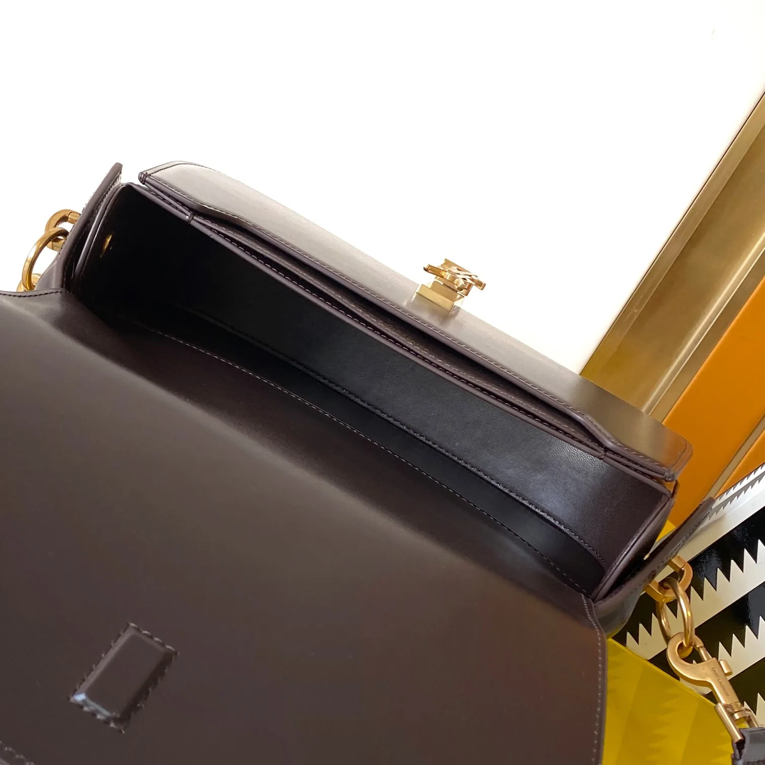 Saint Laurent Calfskin Top Handle Bag product photo from LabelPicks