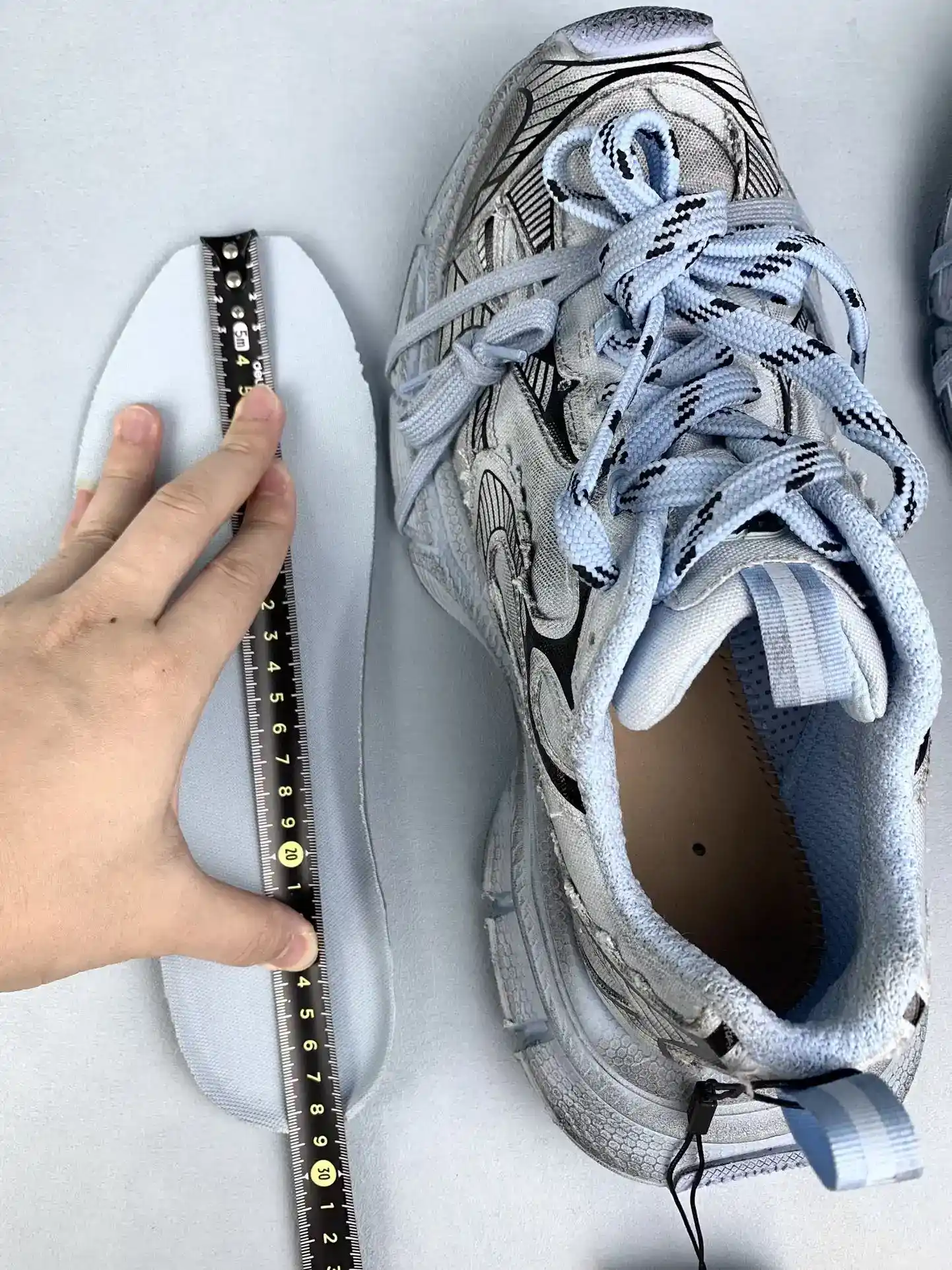 3XL Sneaker in Light Blue product photo from LabelPicks