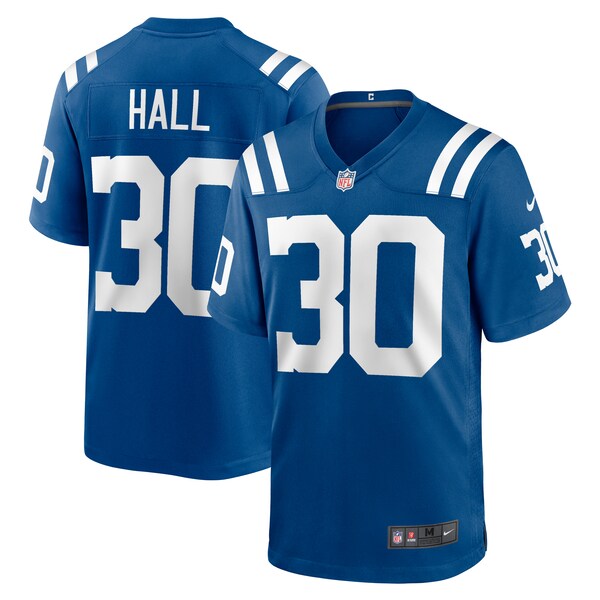 Darren Hall Indianapolis Colts Nike Team Game Jersey -  Royal