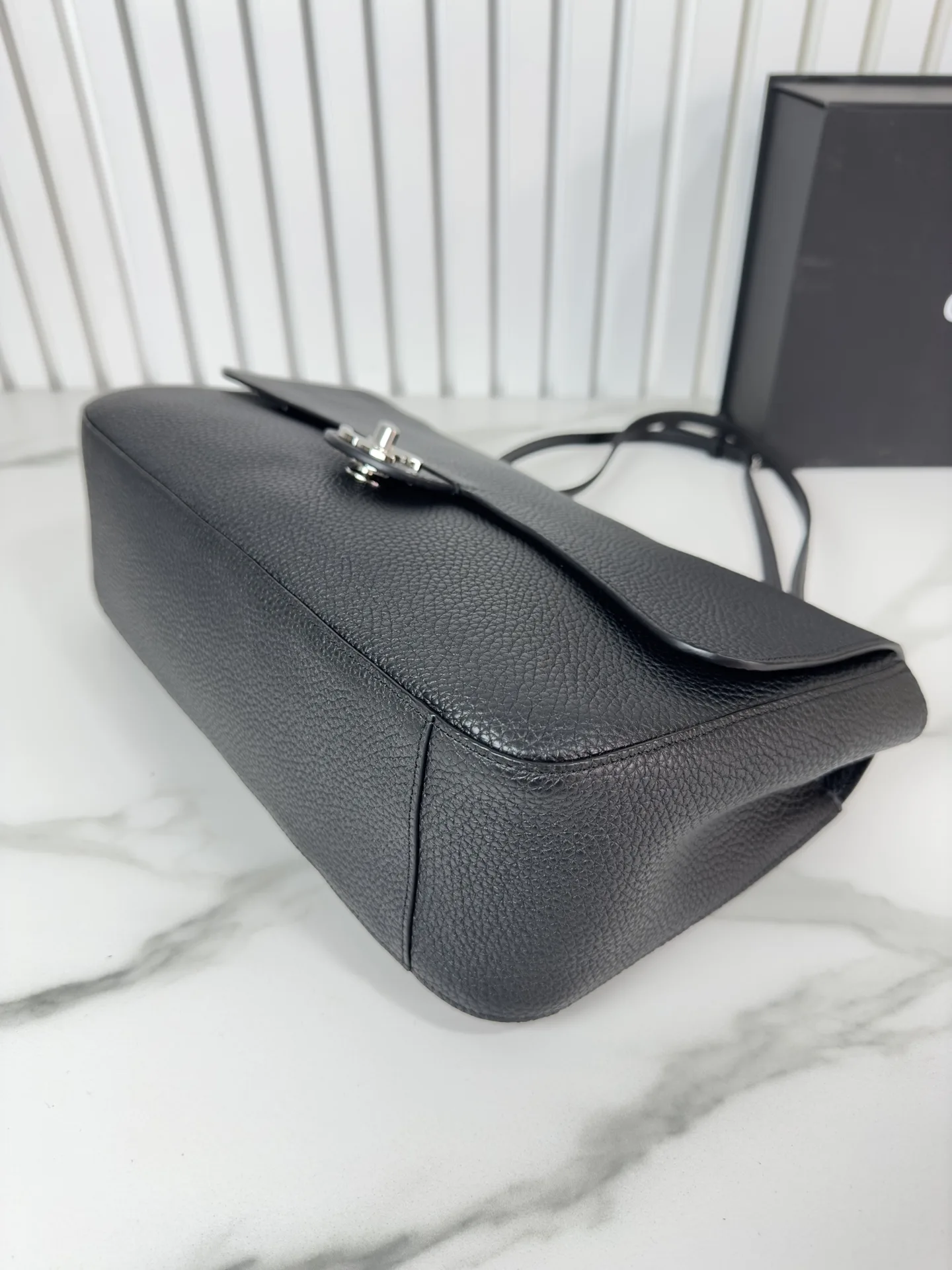 Chanel Classic Flap Grained Leather Crossbody Bag product photo from LabelPicks