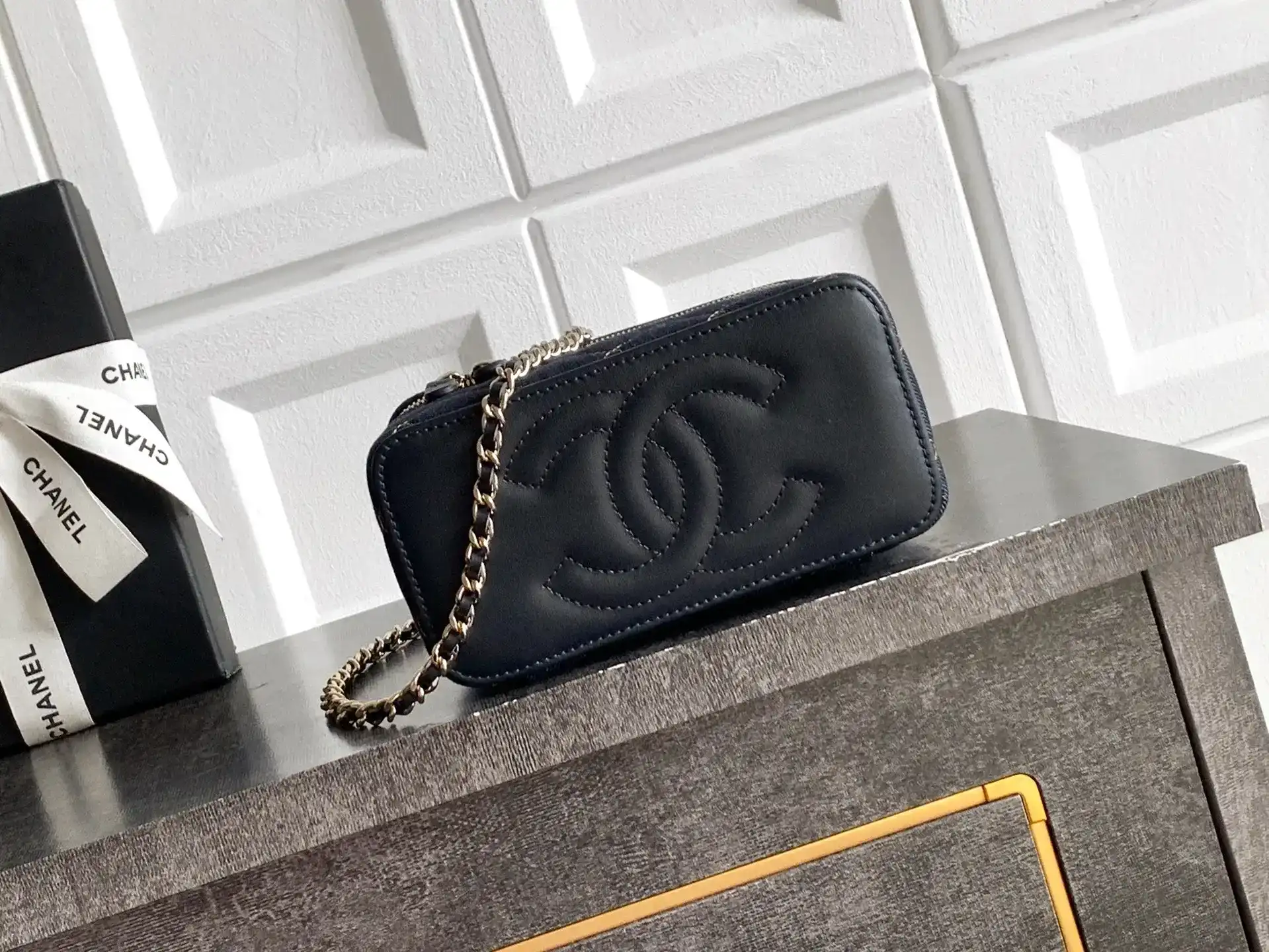 Chanel Denim Top Handle Bag product photo from LabelPicks
