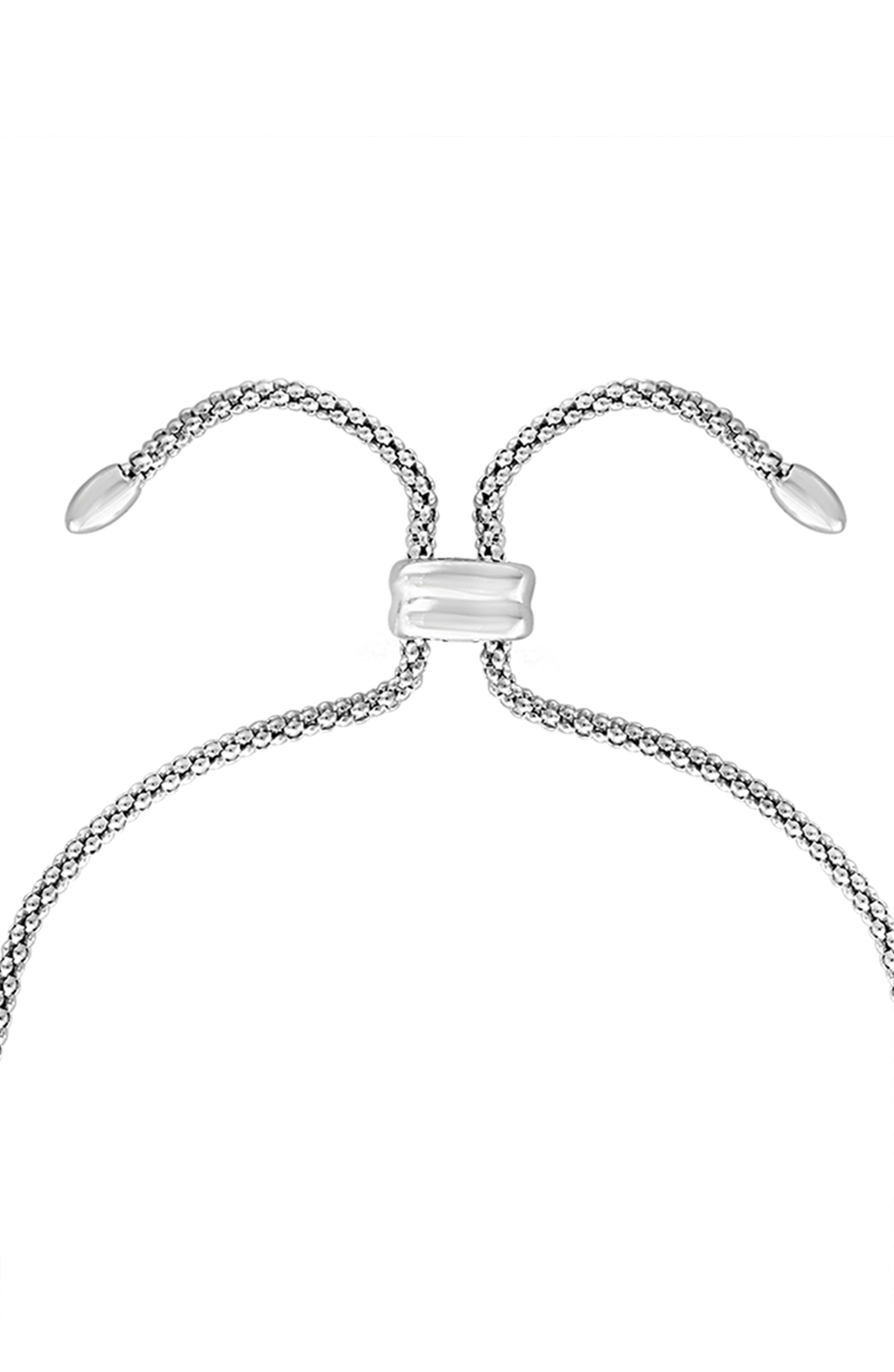 EFFY Sterling Silver Peach Freshwater Pearl Slider Bracelet