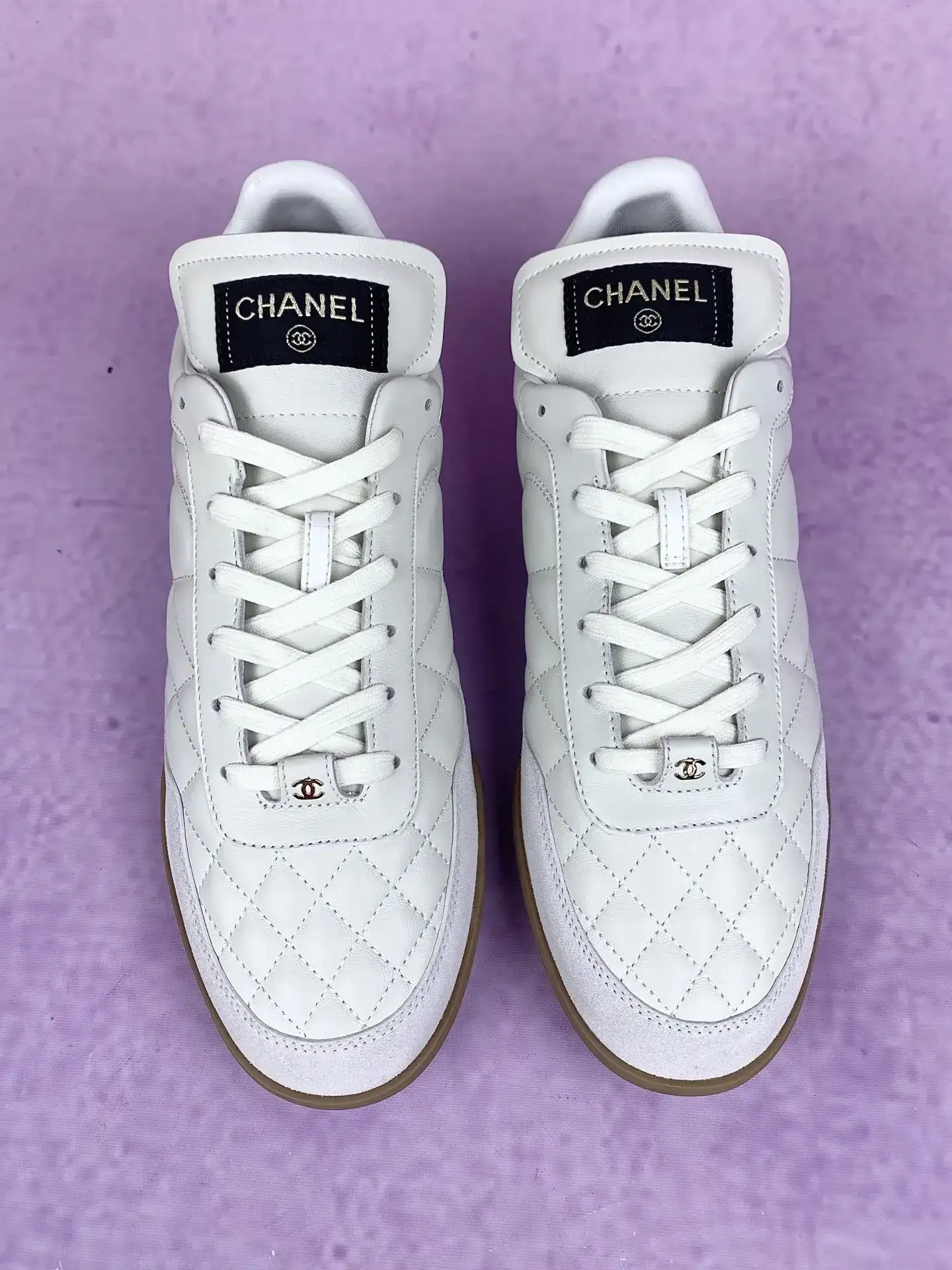 CHANEL Sneakers Calfskin & Suede Goatskin product photo from LabelPicks