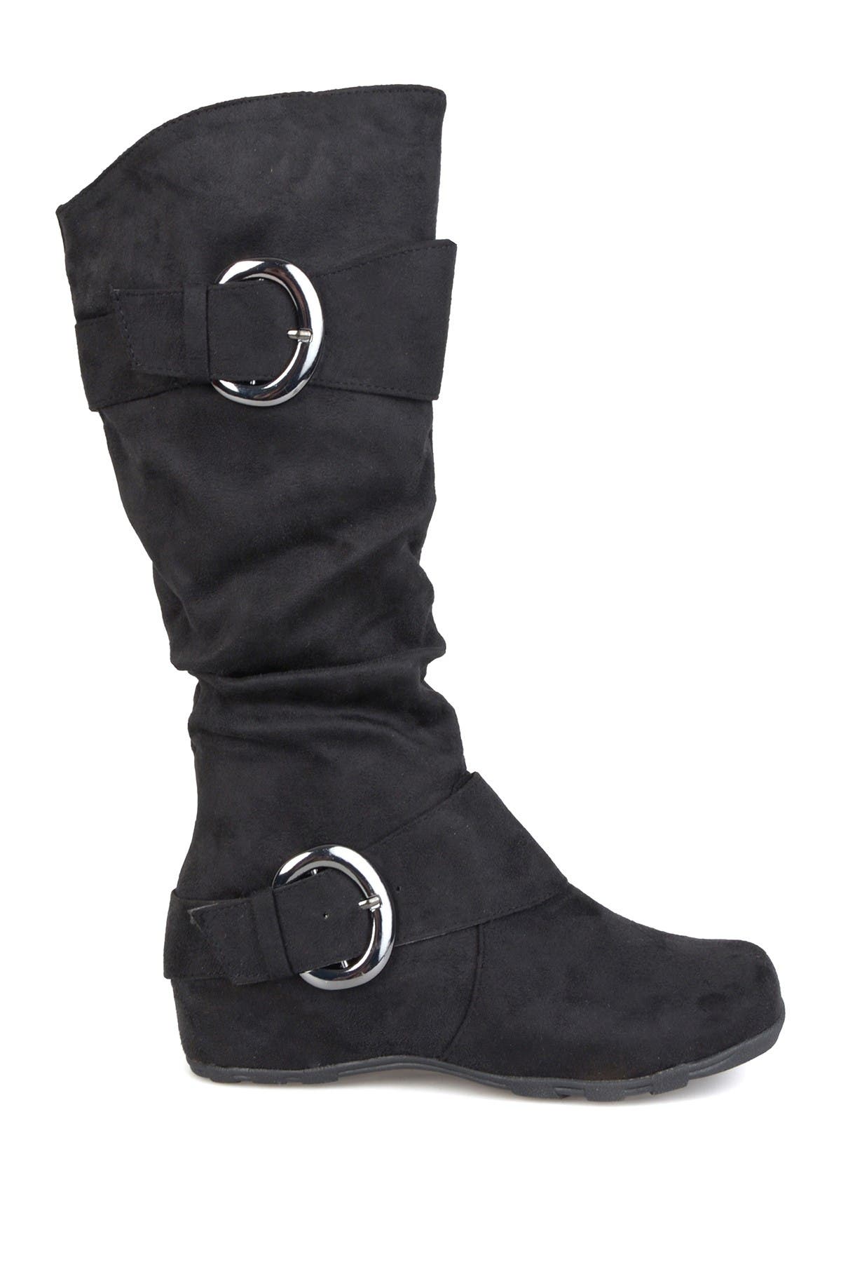 Journee Collection JOURNEE Jester Side Buckle Tall Boot