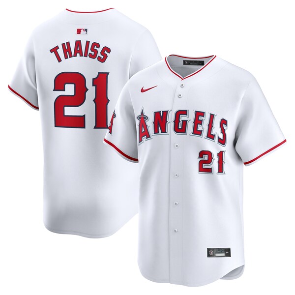 Matt Thaiss Los Angeles Angels Nike Home Limited Player Jersey - White