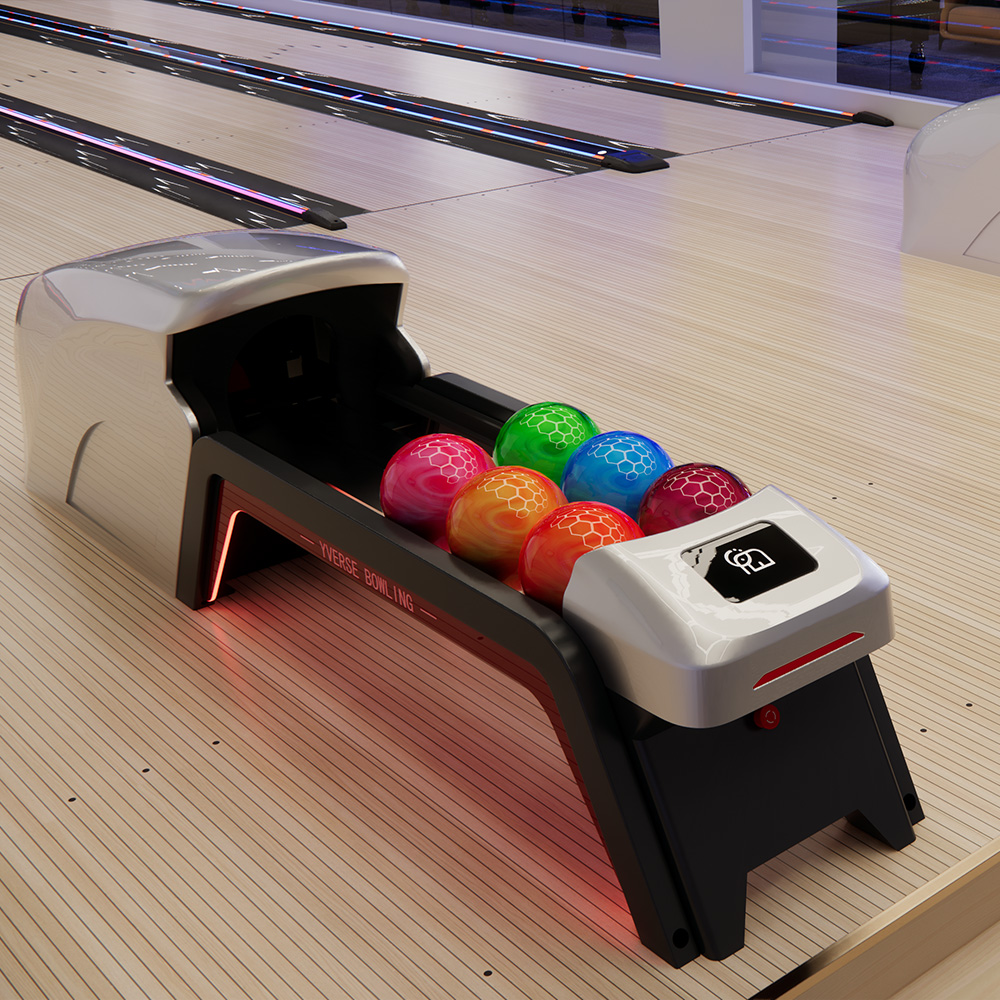 Suneye High-Speed ​​Bowling Ball Return System - 8-Second Return Speed ​​- Efficient Comebacks to Improve Venue Revenue