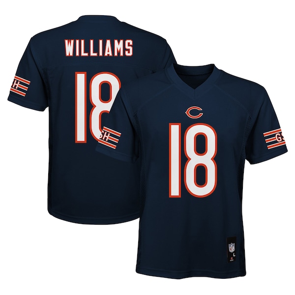 Caleb Williams Chicago Bears Youth Replica Player Jersey - Navy