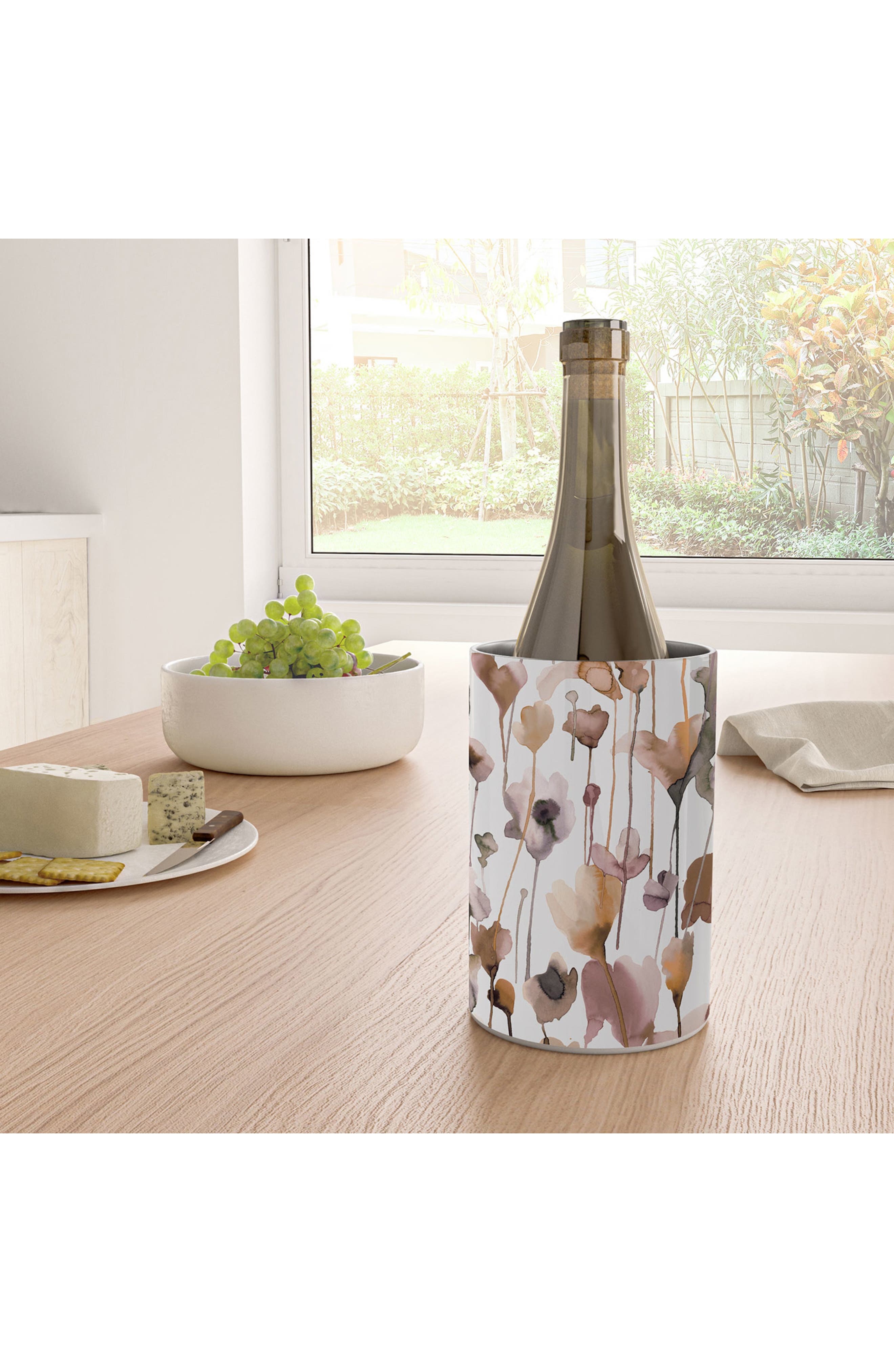 Deny Designs Fall Wildflowers Wine Chiller