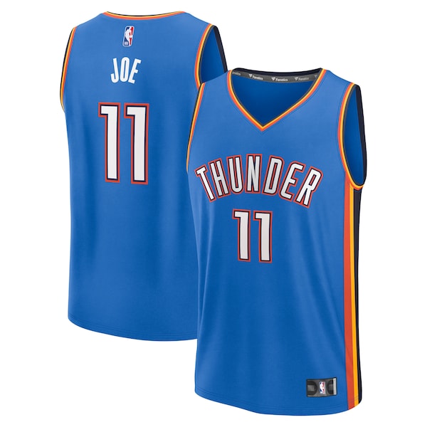 Isaiah Joe Oklahoma City Thunder  Fast Break Replica Player Jersey - Icon Edition - Blue
