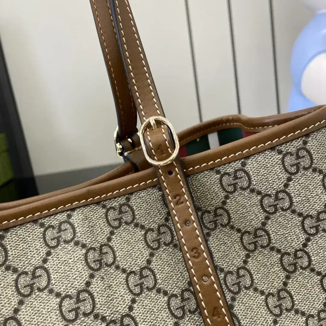 Gucci Brown Ophidia Tote Bag product photo from LabelPicks