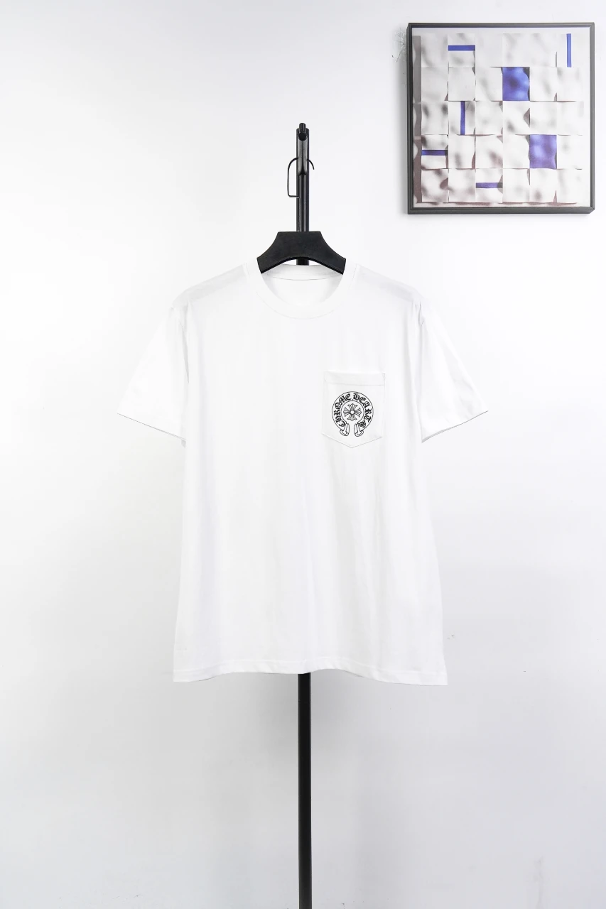 Chrome Hearts Black Hem Sanskrit Scroll T-Shirt product photo from LabelPicks