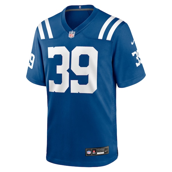 George Odum Indianapolis Colts Nike Team Game Jersey -  Royal
