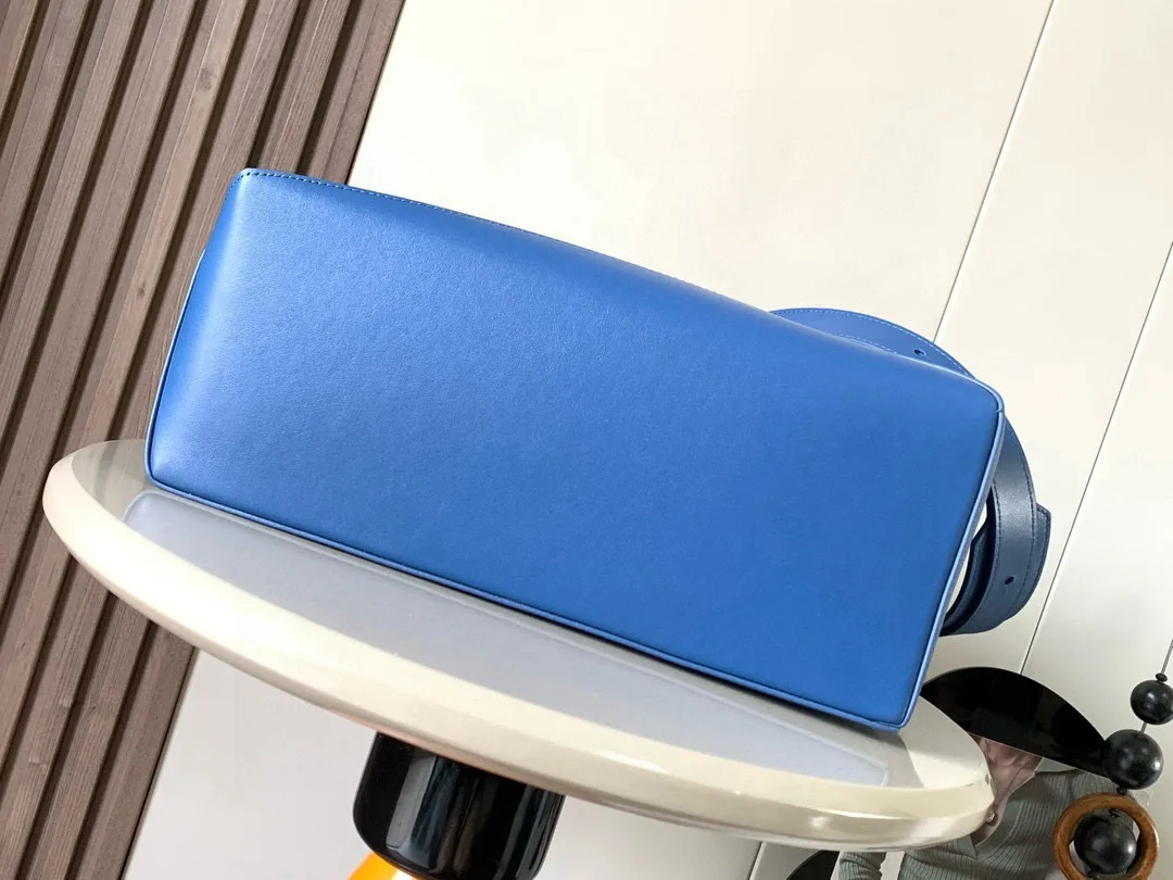 Loewe Puzzle Blue Calfskin Crossbody Bag product photo from LabelPicks