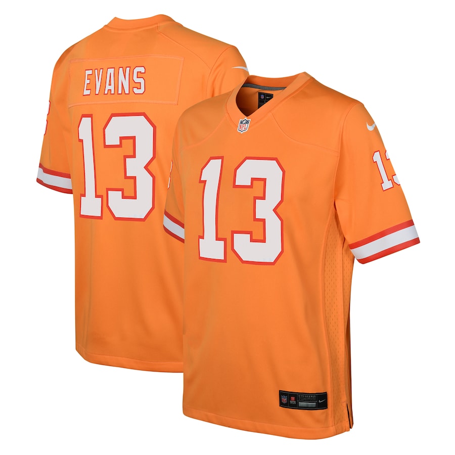 Mike Evans Tampa Bay Buccaneers Nike Youth Throwback Game Jersey - Orange