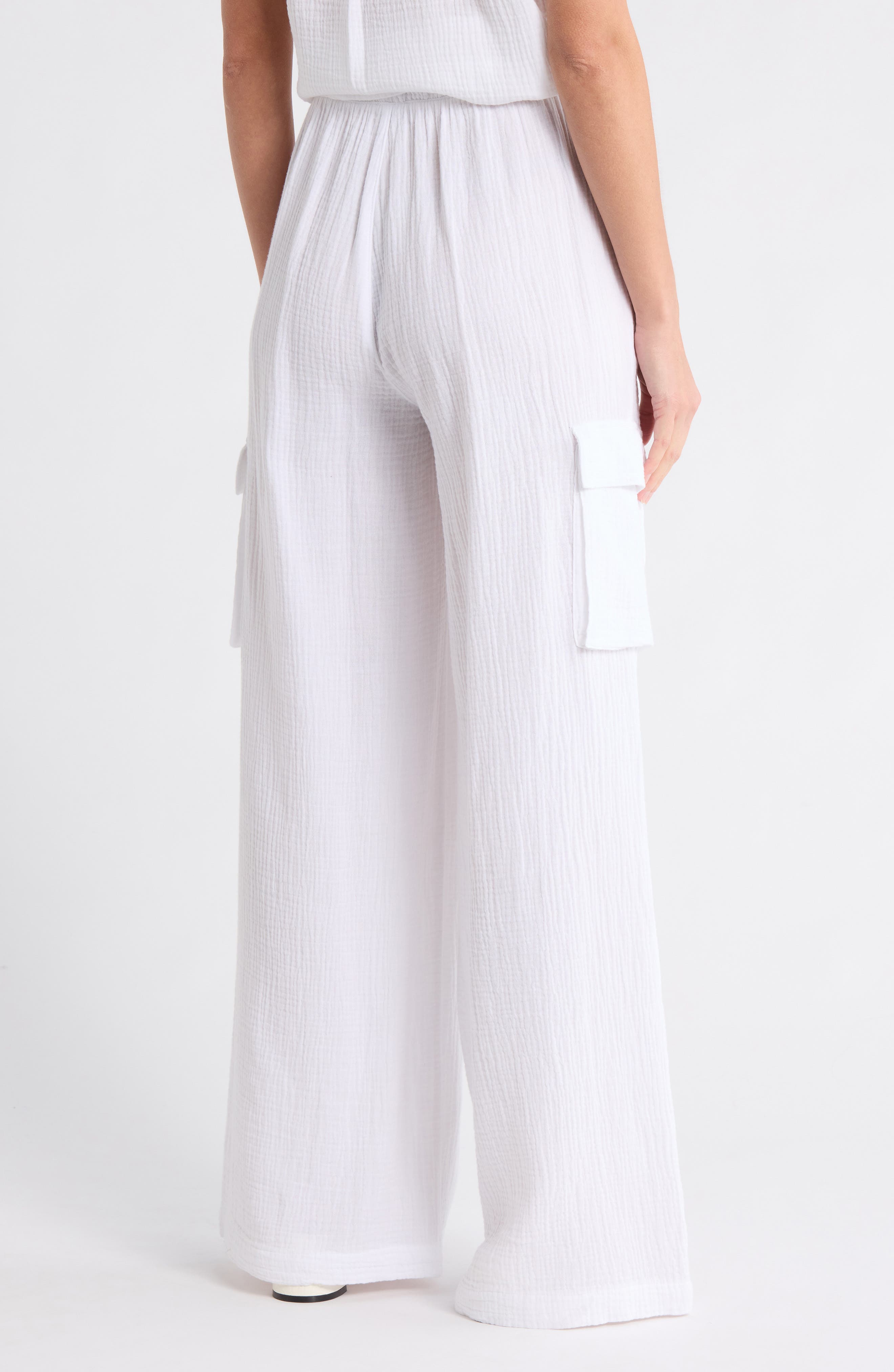 Splendid Cotton Gauze Cargo Pants