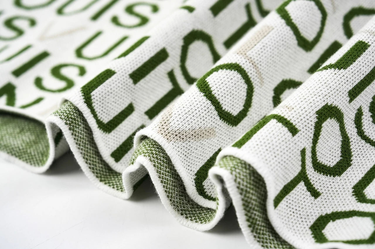 Louis Vuitton Grey Green Letter Jacquard T-Shirt product photo from LabelPicks