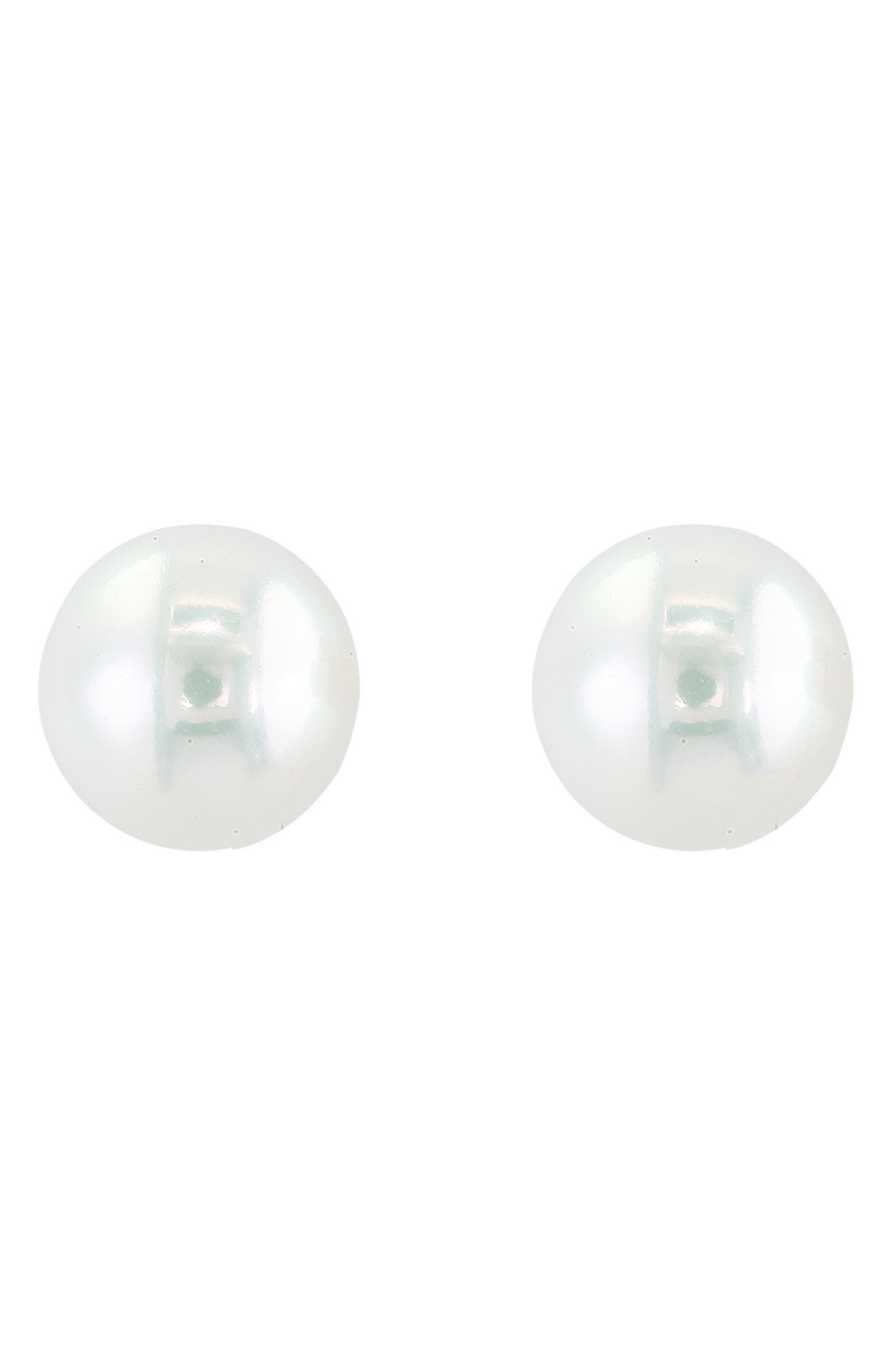 EFFY 14K Yellow Gold 5-5.5mm Freshwater Pearl Stud Earrings