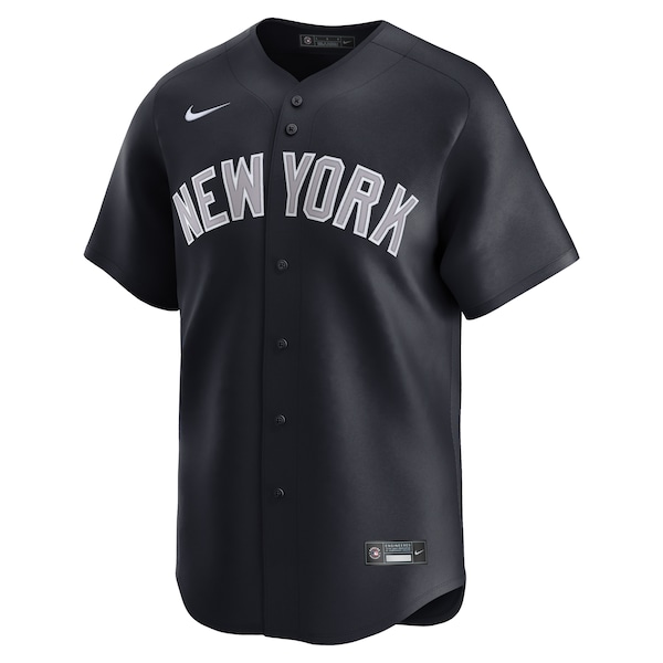 New York Yankees Nike  Alternate Limited Custom Jersey – Navy