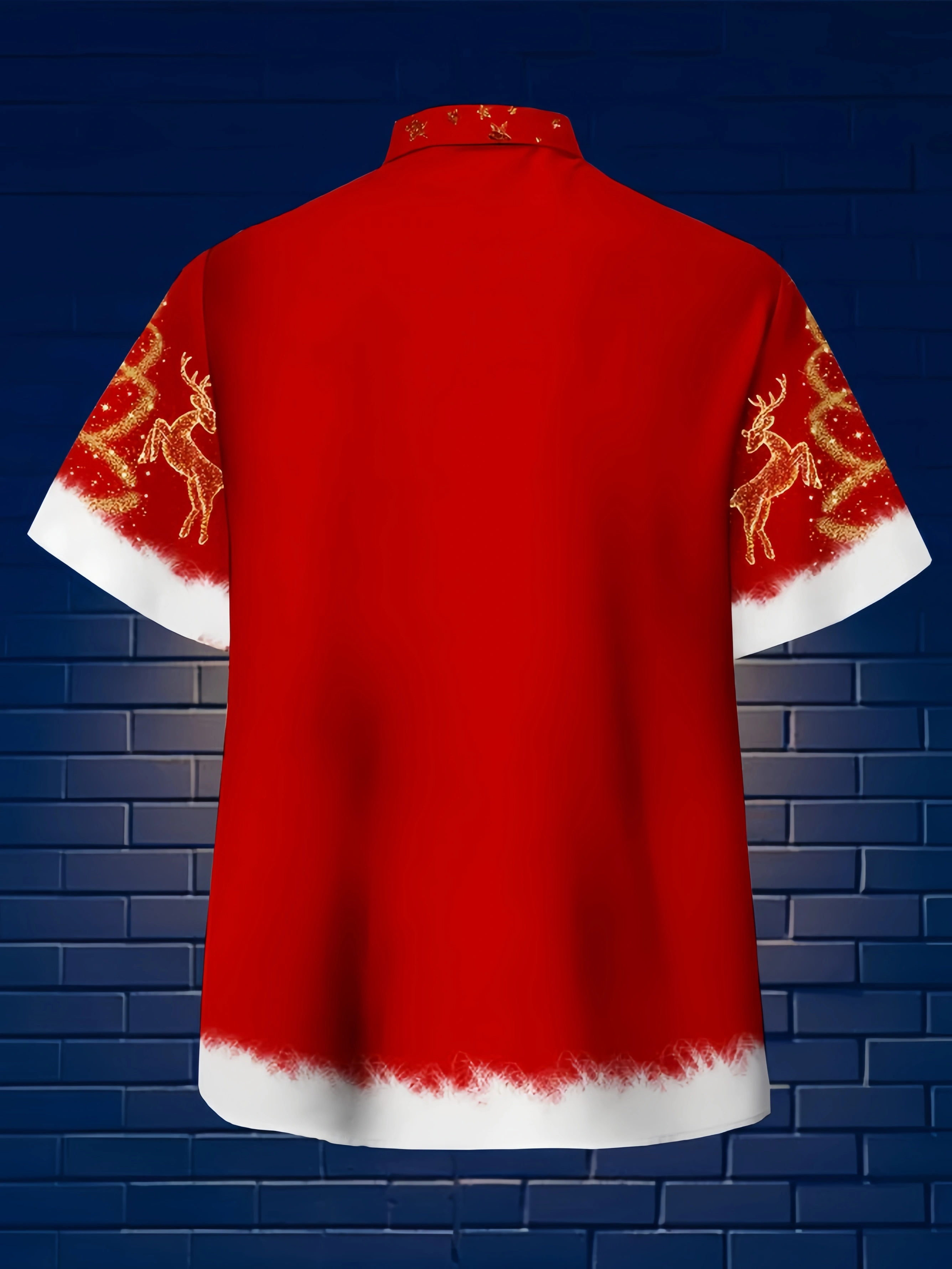 Christmas Short Sleeve Aloha Shirt