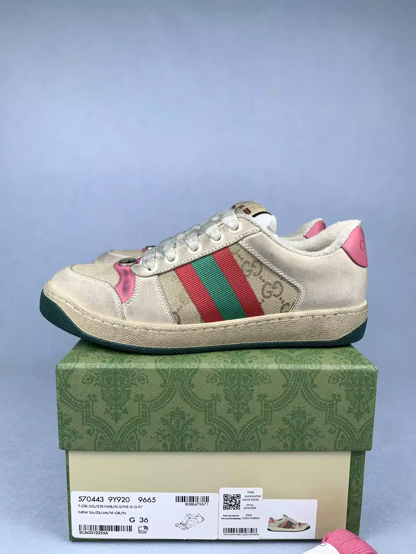 Gucci Screener GG sneaker product photo from LabelPicks