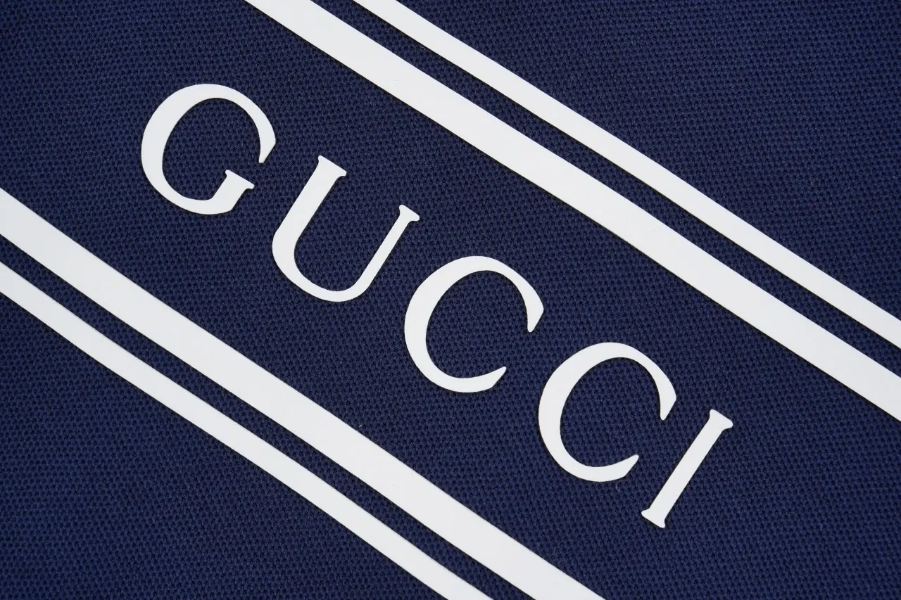 GUCCI Navy G-Stripe Hooded Zip Jacket product photo from LabelPicks