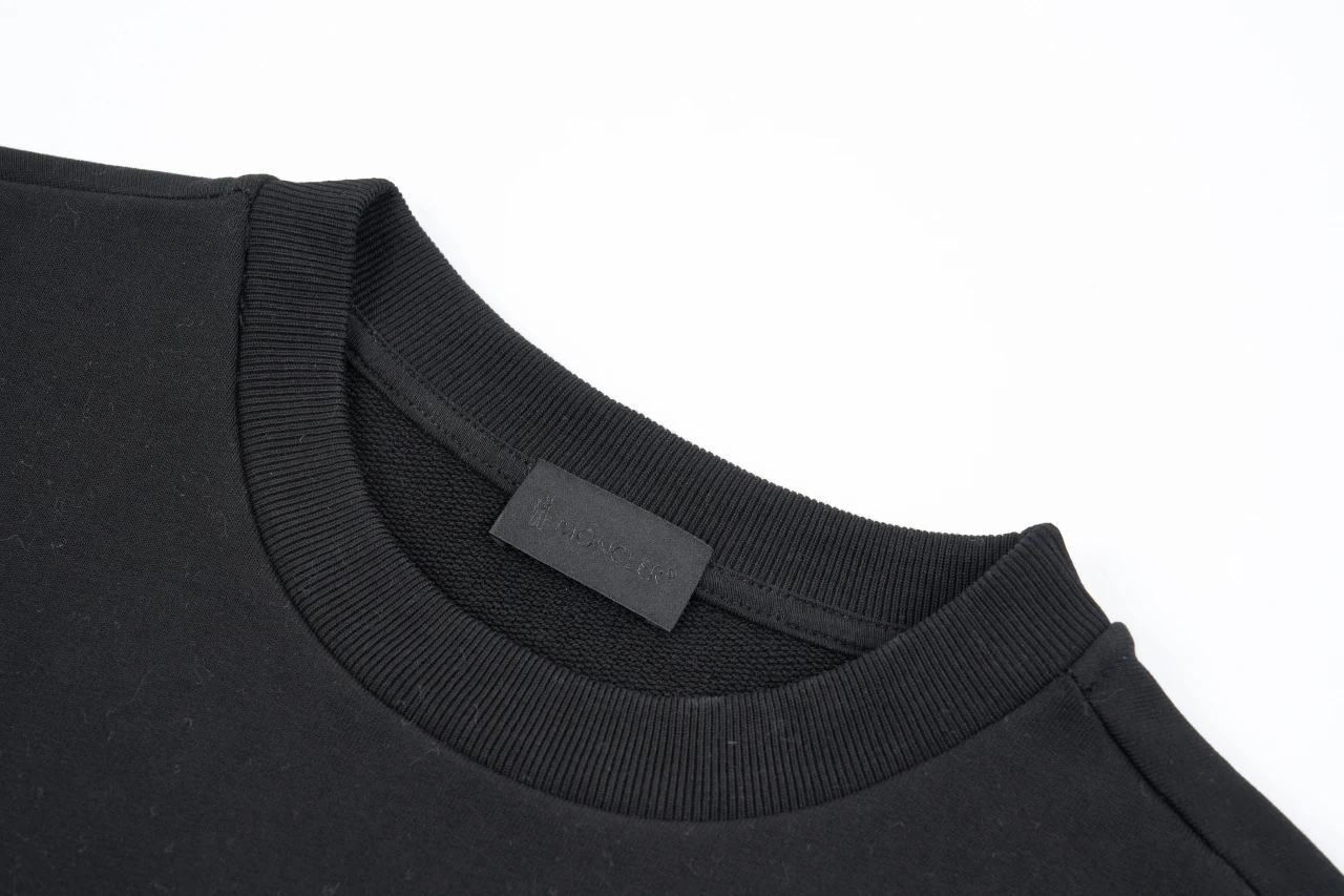 Moncler Black Blurred Logo Crewneck Sweatshirt product photo from LabelPicks
