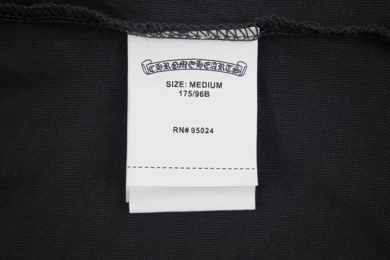 Chrome Hearts Black Embroidered Applique Crewneck T-Shirt product photo from LabelPicks